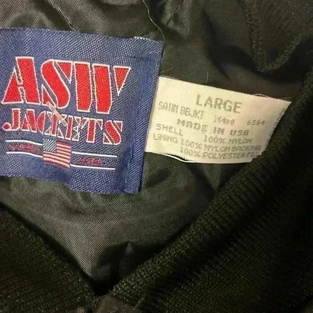 Vintage Nylon Trucker Satin Jacket - Picture 2 of 4